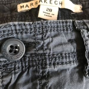 Grey Spring weight Cargo pants